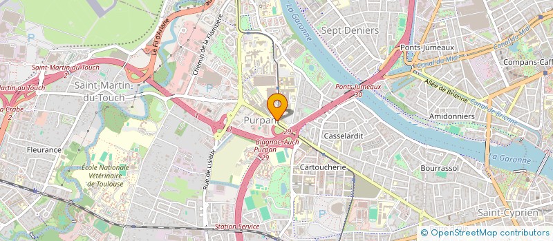 localisation de l'entreprise MAIN DANS LES MAINS à TOULOUSE