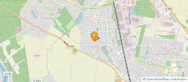 localisation de l'entreprise MAIN DE GRACE  SAVIGNY-LE-TEMPLE