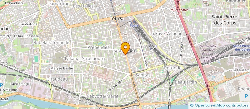 localisation de l'entreprise MAIN DE JOSEPH  TOURS