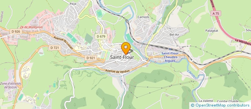 localisation de l'entreprise MAIN DE PLUME à SAINT-FLOUR