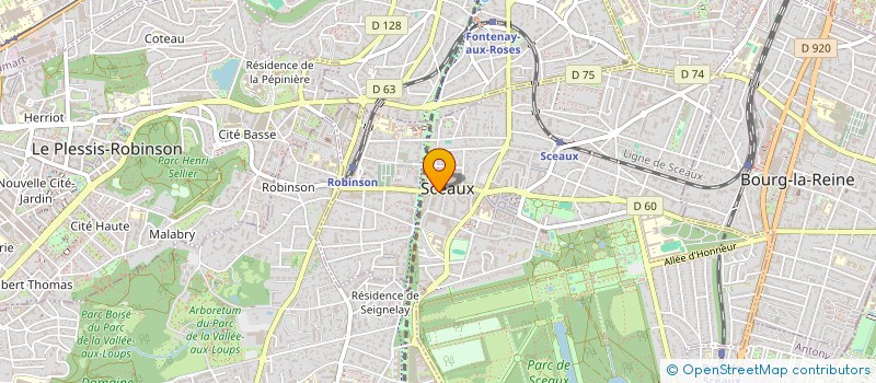 localisation de l'entreprise MAIN -JEAN à SCEAUX