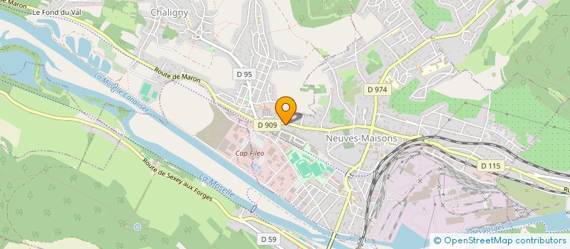 localisation de l'entreprise MAIN MIX à NEUVES-MAISONS