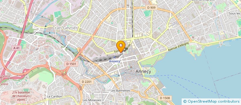 localisation de l'entreprise MAIN-NET à ANNECY