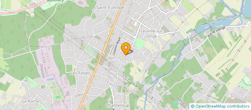 localisation de l'entreprise MAIN NOIR RECORDS  LEUVILLE-SUR-ORGE