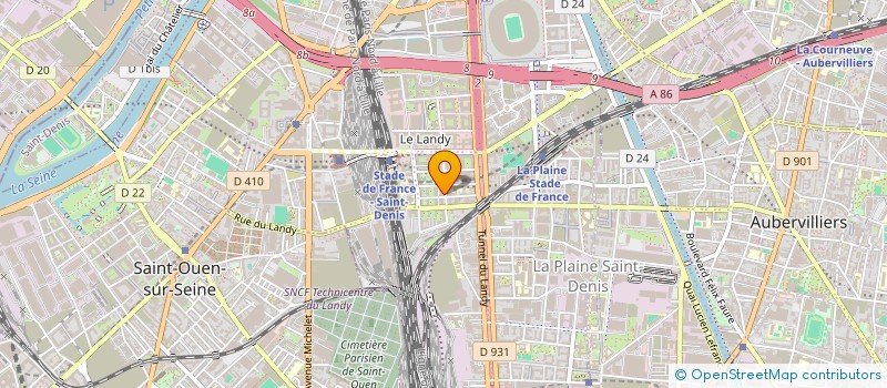 localisation de l'entreprise MAIN ROOM  PARIS