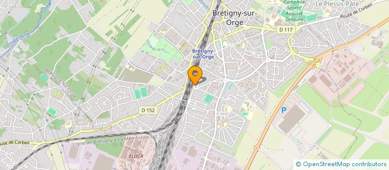 localisation de l'entreprise MAIN STREET SARL à BRETIGNY-SUR-ORGE