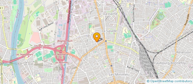localisation de l'entreprise MAIN TENDUE 31 à TOULOUSE