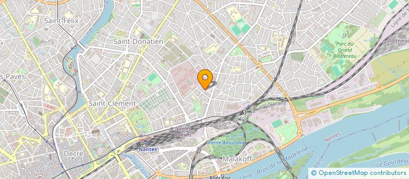 localisation de l'entreprise MAIN TENDUE DE DYNA AUX ENFANTS à NANTES