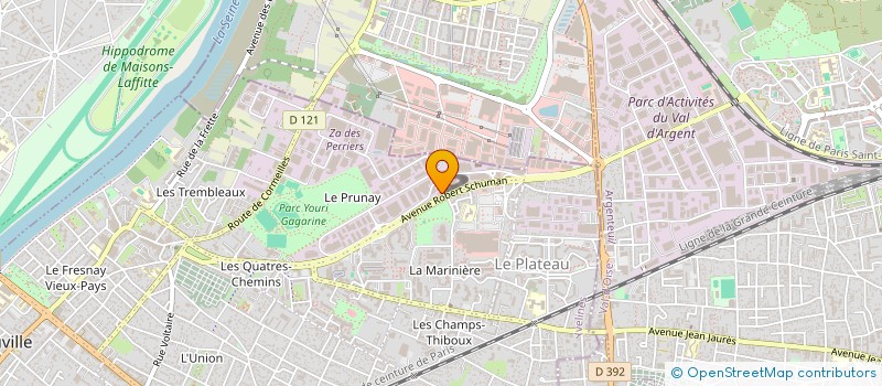 localisation de l'entreprise MAIN TENDUE HABITAT SARTROUVILLE-MTHS  SARTROUVILLE