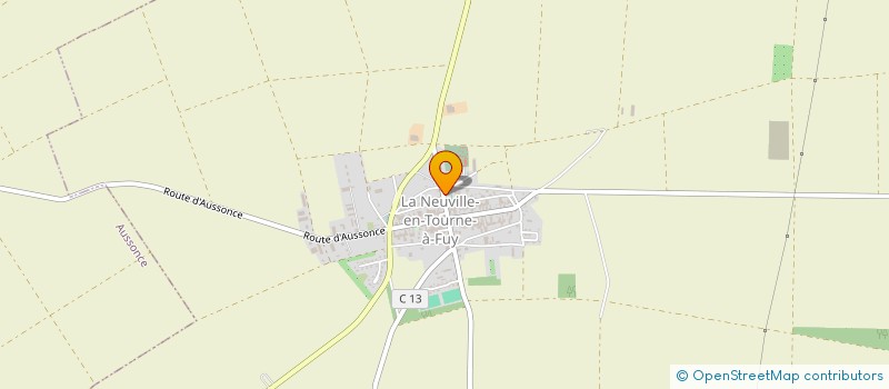 localisation de l'entreprise MAIN VERTE  JUNIVILLE