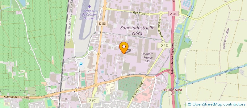 localisation de l'entreprise MAINA CUISINES à COLMAR