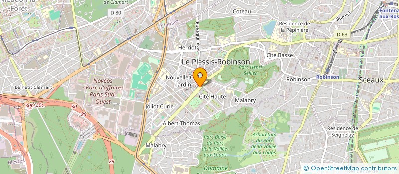 localisation de l'entreprise MAINARDI à LE PLESSIS-ROBINSON