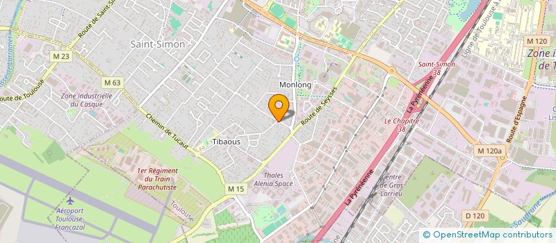 localisation de l'entreprise MAINATS DE CANTO LAOUZETTO à TOULOUSE