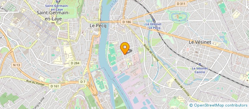 localisation de l'entreprise MAINDOLD INVEST  LE PECQ