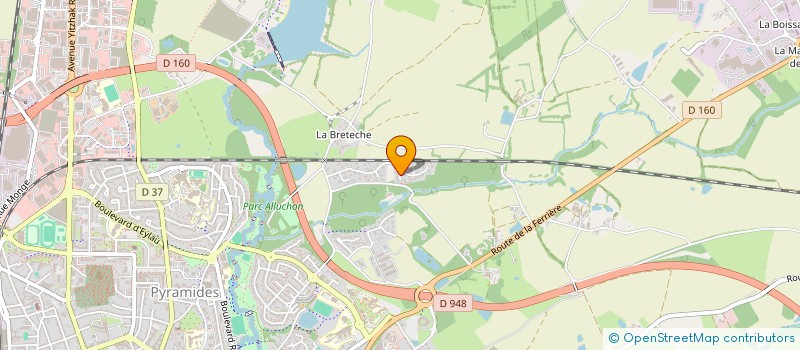 localisation de l'entreprise MAINDOR à LA ROCHE-SUR-YON