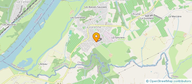 localisation de l'entreprise MAINE ATLANTIQUE CREATION à OREE-D'ANJOU
