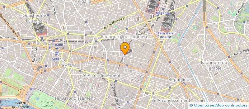 localisation de l'entreprise MAINE BATI  PARIS