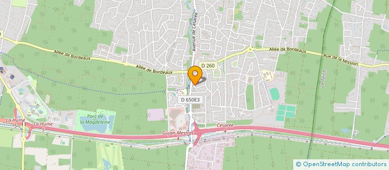 localisation de l'entreprise MAINE COON  GUJAN-MESTRAS