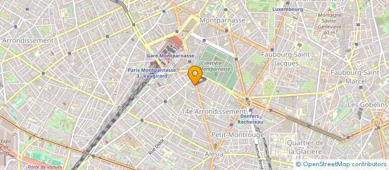 localisation de l'entreprise MAINE ELCTRONIQUE  PARIS