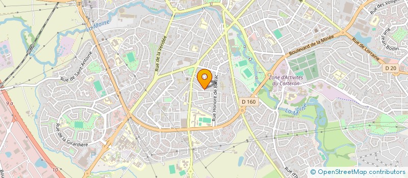 localisation de l'entreprise MAINE ELECTRICITE GENERALE à CHOLET