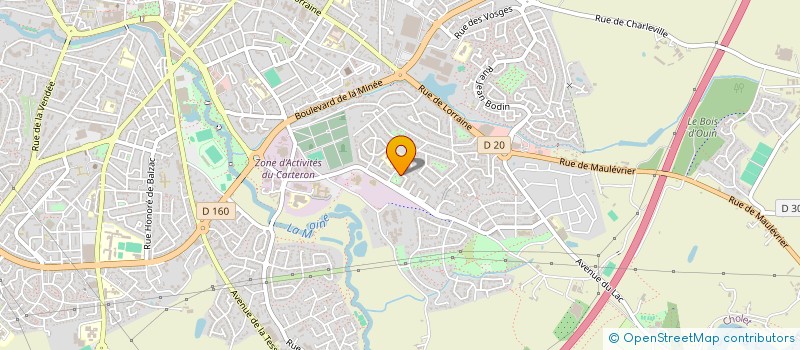localisation de l'entreprise MAINE ET LOIRE CONSTRUCTION à CHOLET