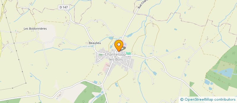 localisation de l'entreprise MAINE IN RAID  CHANTELOUP-LES-BOIS