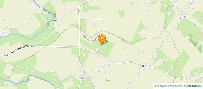 localisation de l'entreprise MAINE INFO CARTO AGRI SYSTEMES  FONTENAY SUR VEGRE