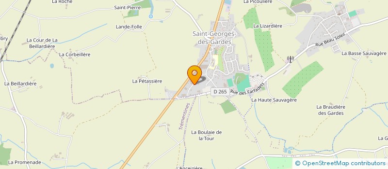 localisation de l'entreprise MAINE RECUPER  CHEMILLE-EN-ANJOU