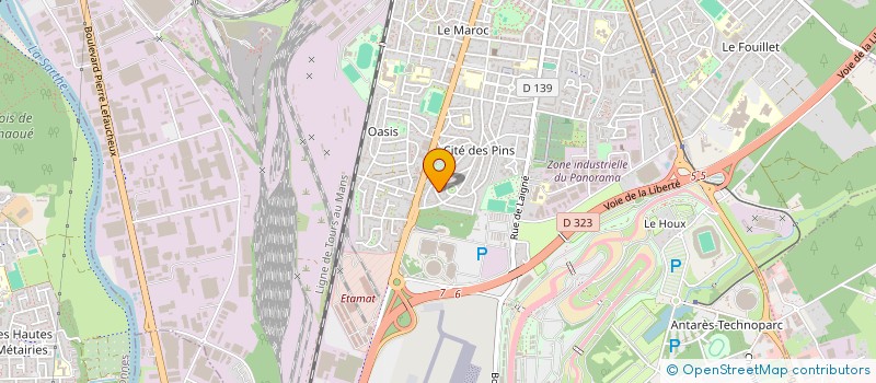 localisation de l'entreprise MAINE SERVICE DISTRIBUTION à LE MANS