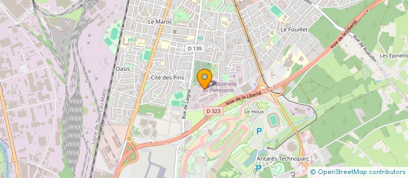 localisation de l'entreprise MAINE SOL  ALLONNES