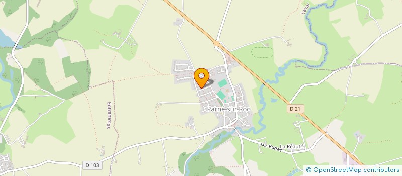 localisation de l'entreprise MAINE SOLAIRE à PARNE-SUR-ROC