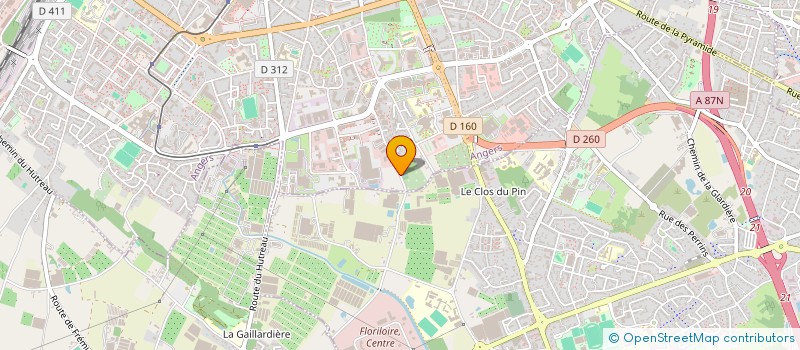 localisation de l'entreprise MAINE STREET à ANGERS