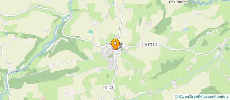 localisation de l'entreprise MAINE UKRAINE  MONT-SAINT-JEAN