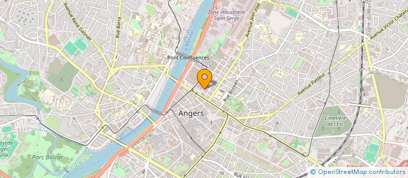 localisation de l'entreprise MAINEDIS à ANGERS