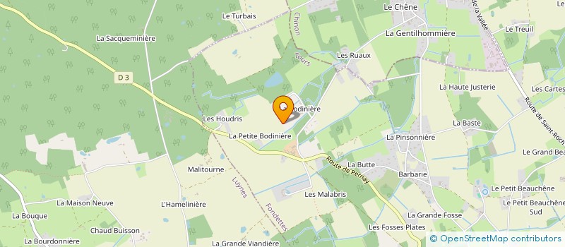 localisation de l'entreprise MAINGGY à FONDETTES