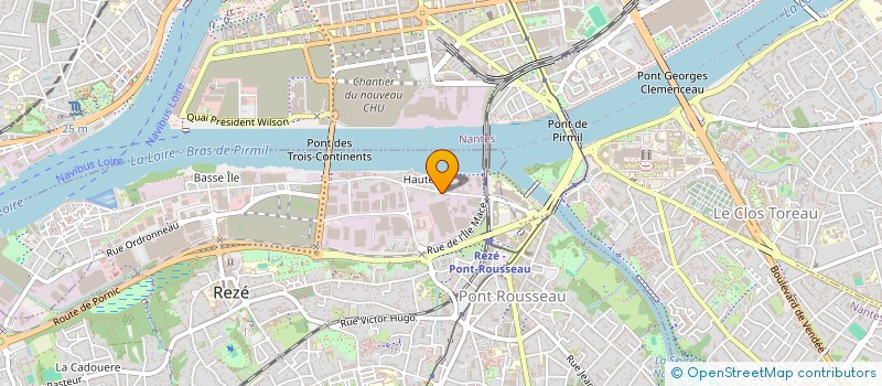 localisation de l'entreprise MAINGUET SAS  REZE