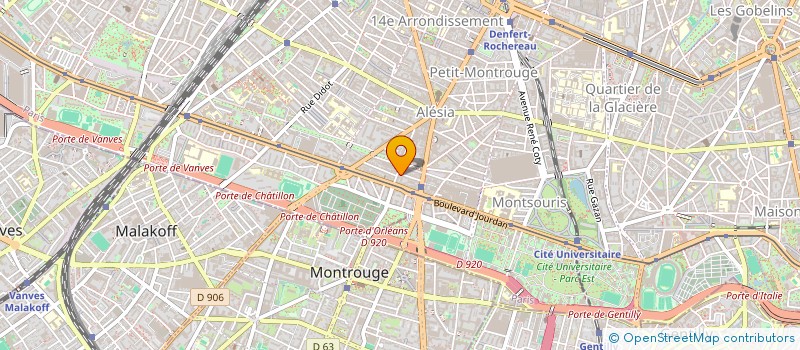 localisation de l'entreprise MAINGUET VINCENT ET MAINGUET PAULINE  PARIS