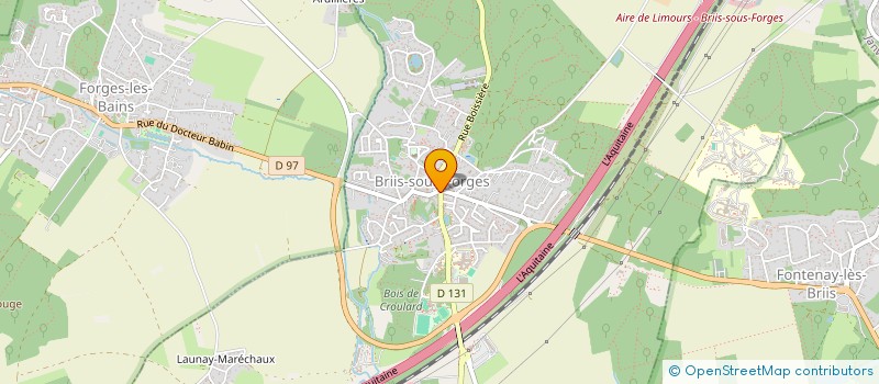 localisation de l'entreprise MAINGUY IMMOBILIER à BRIIS-SOUS-FORGES