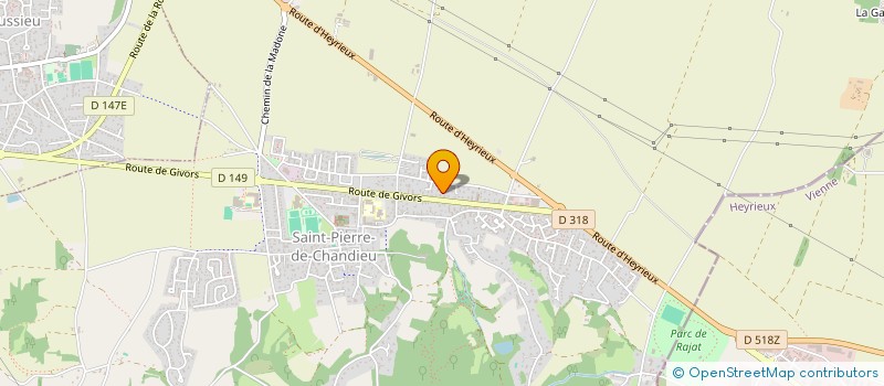 localisation de l'entreprise MAINI'S  SAINT-PIERRE-DE-CHANDIEU