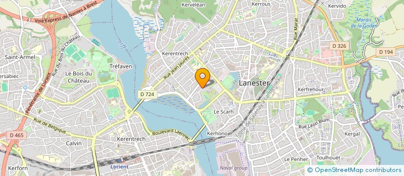 localisation de l'entreprise MAINLI  LANESTER