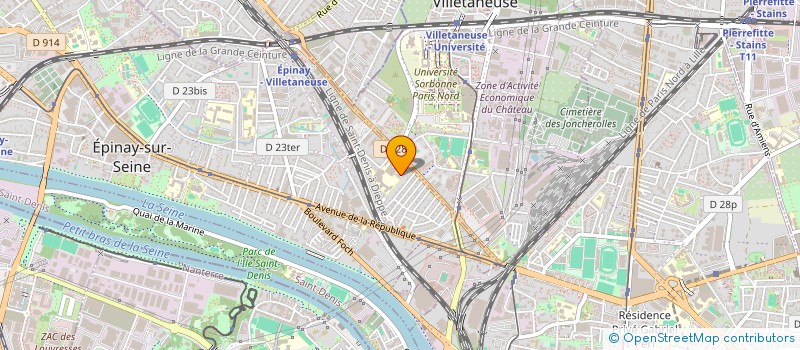 localisation de l'entreprise MAINLYB à EPINAY-SUR-SEINE