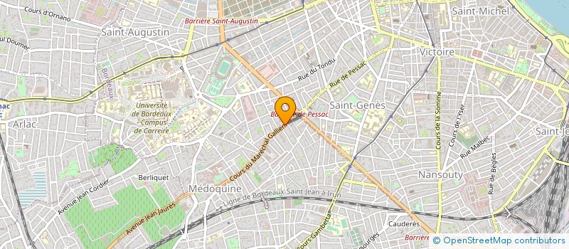 localisation de l'entreprise MAINOGOURAI à BORDEAUX