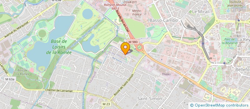 localisation de l'entreprise MAINS AGRICOLES PROFESSIONNELLES D'OCCITANIE à TOULOUSE