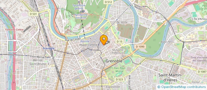 localisation de l'entreprise MAINS D'ARGENT COIFFURE  GRENOBLE