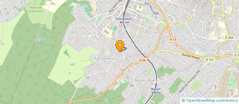 localisation de l'entreprise MAINS D'OR MULTI-SERVICES  SAINT-GERMAIN-EN-LAYE