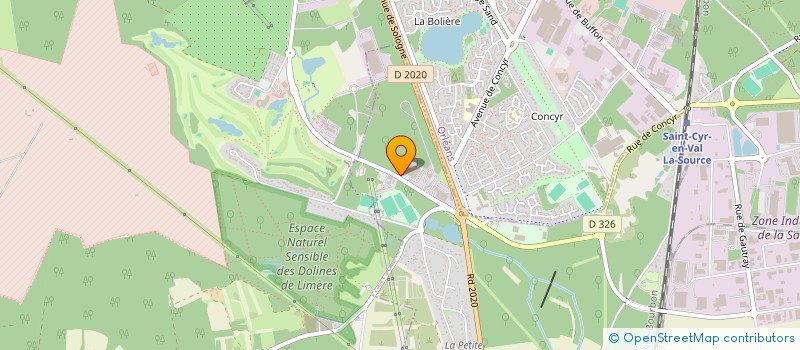 localisation de l'entreprise MAINS DANS LA MAIN 45  SAINT-CYR-EN-VAL