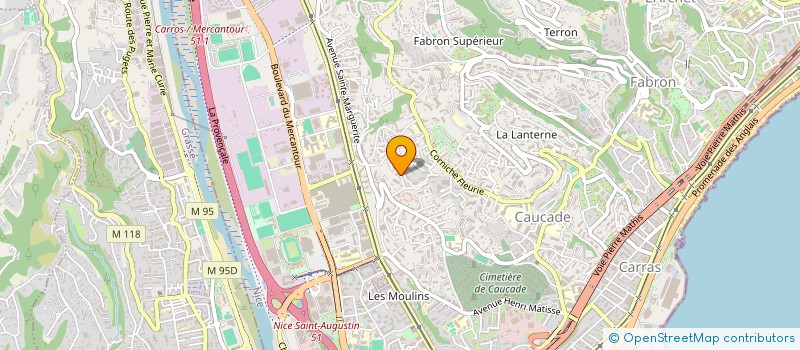 localisation de l'entreprise MAINS DE FEE à NICE