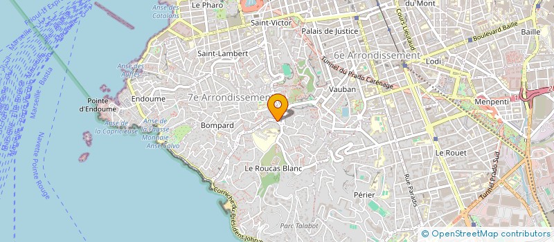 localisation de l'entreprise MAINS DE L'ANGE à MARSEILLE
