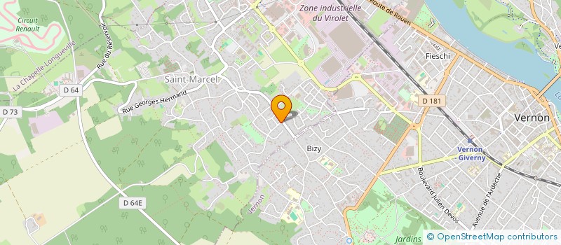 localisation de l'entreprise MAINS DE MAITRES  SAINT-MARCEL