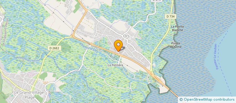 localisation de l'entreprise MAINS DE MARINS à LE CHATEAU-D'OLERON
